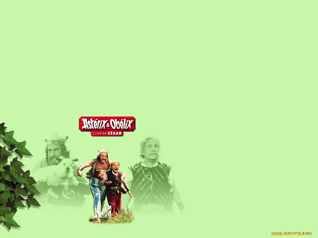 , , asterix, et, obelix, contre, cesar